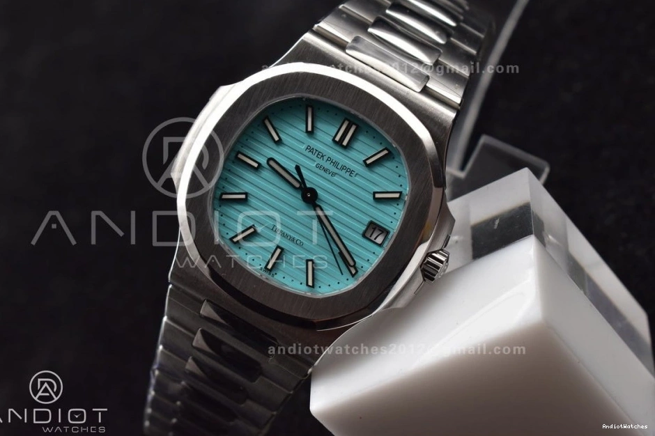 GRF Tiffany Blue on Best Tiffany WrinkleFree 5711 1:1 Dial 913 Bracelet Edition SS Nautilus 324CS 1025